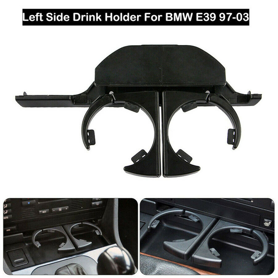 ABS Console Front Retractable Drink Cup Holder For BMW E39 525 528 530 540 M5