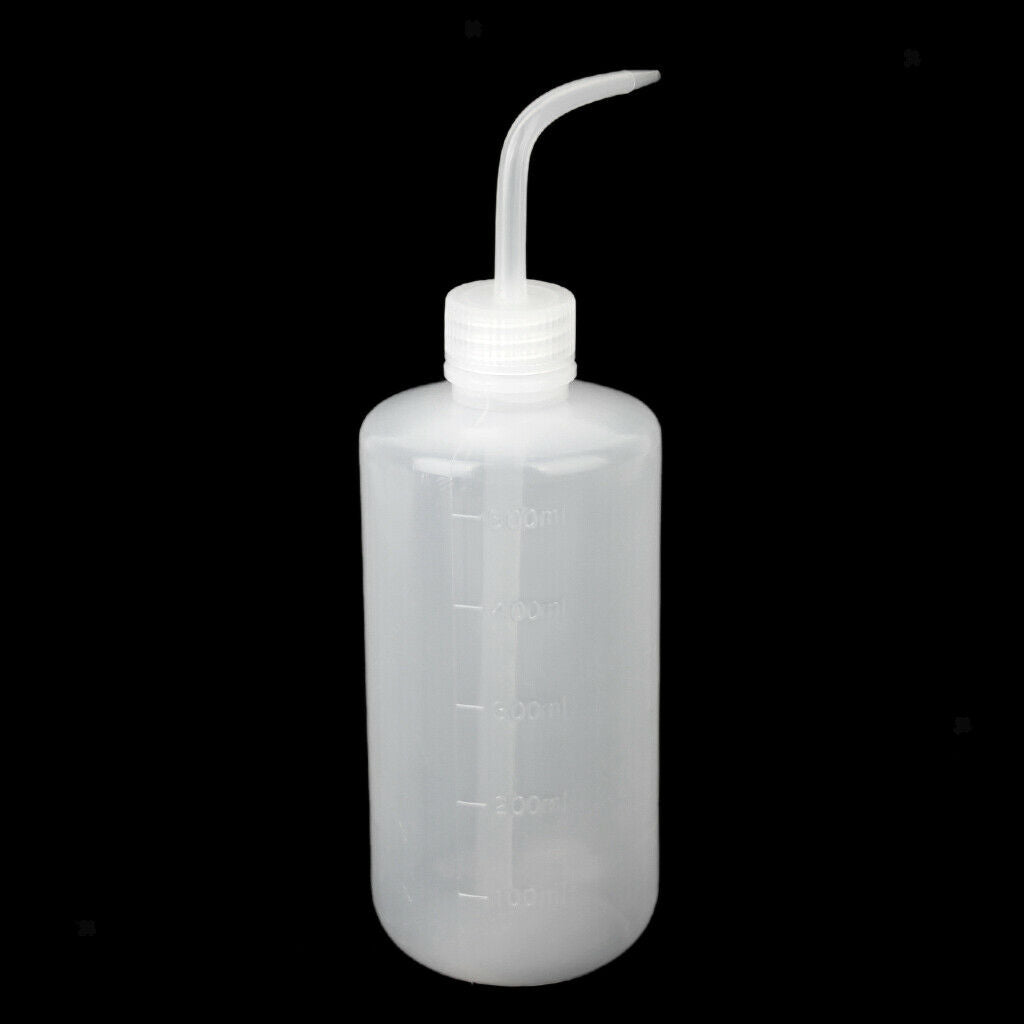 2pcs 500ML Garden Plant Watering/ Tattoo Plastic Squeeze Water/ Soap Wash Bottle