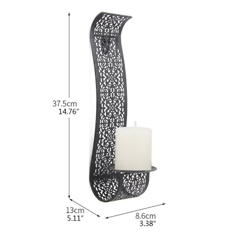 Shelving Solution Wall Sconce Candle Holder for Room Decoration Candle Stand