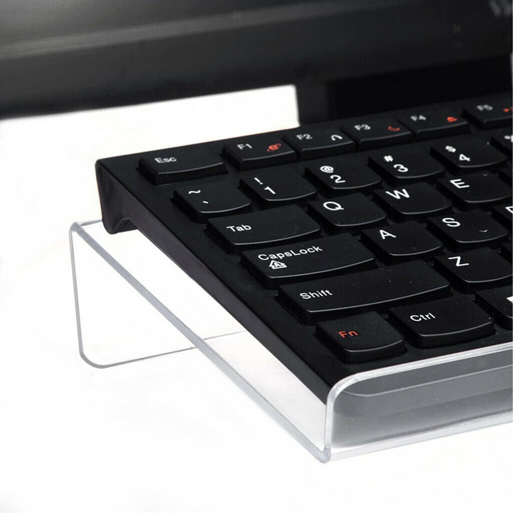 2 Pieces Computer Keyboard Stand Holder for Office School Typing and Working