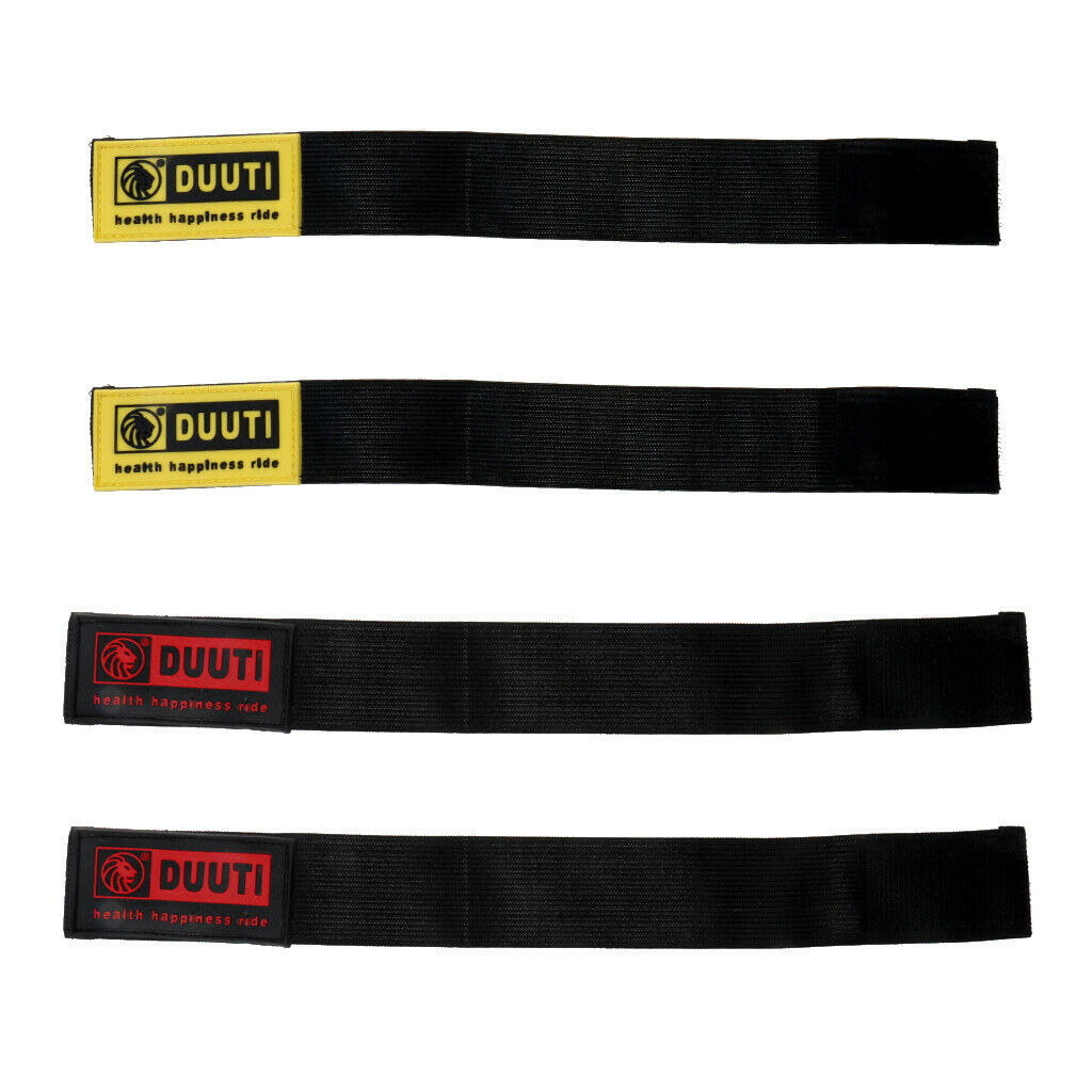 2 Pairs Bicycle Safety Pants Leg Band Cycling Running Climbing Camping Hiking