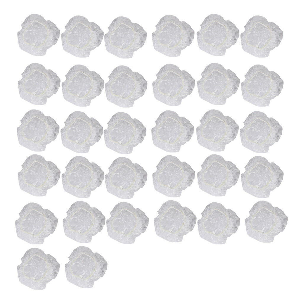 200 Pieces PE Adjustable Bath Styling Water Ear Covers Shields for Women Men