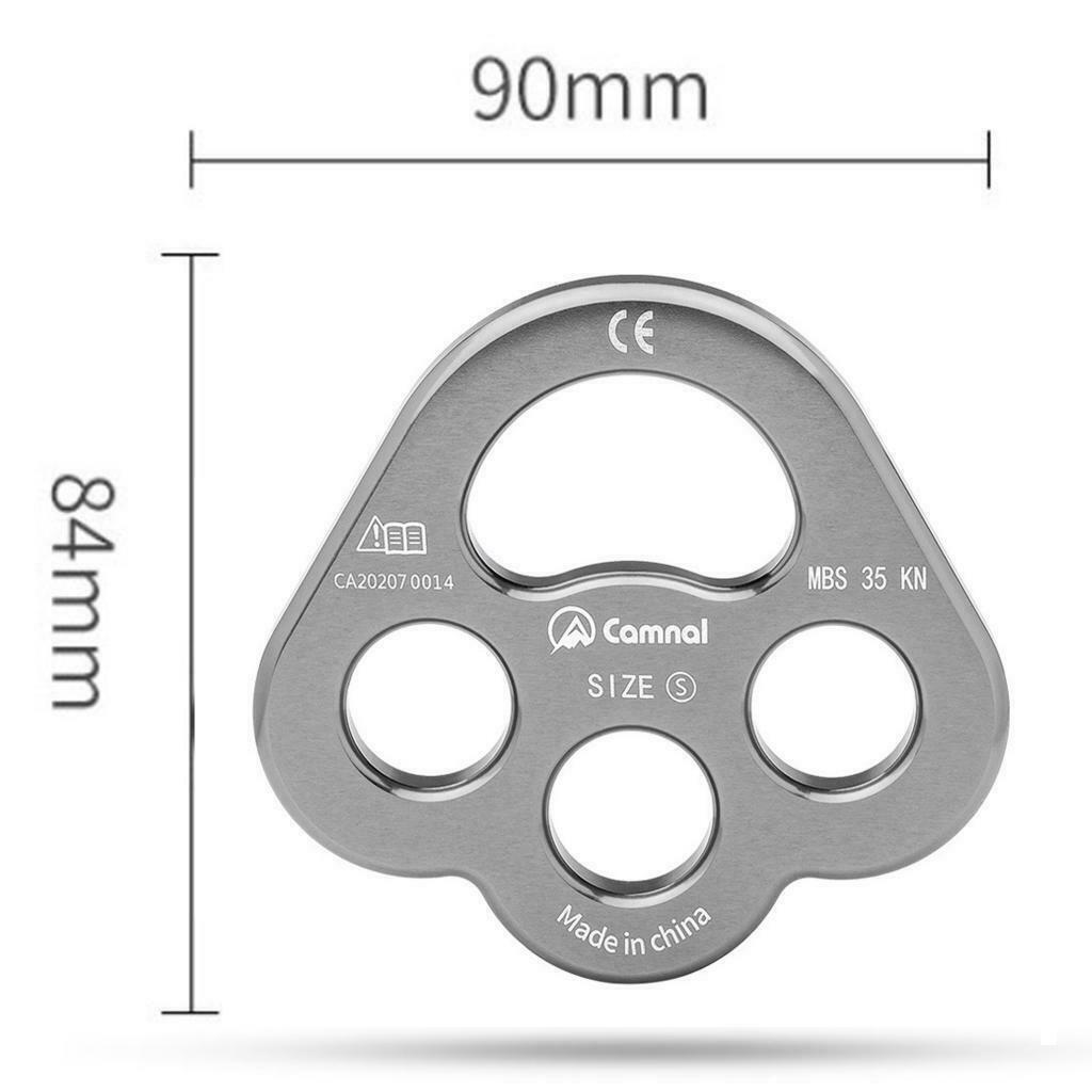 2-Pieces Tri-Rig Small Flat Rigging Plate