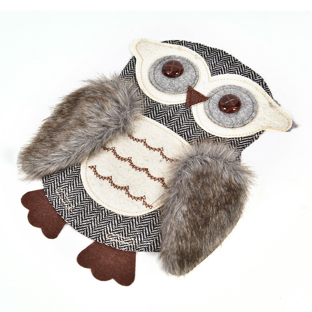 24cm Owl Short Down bird diy women embroidery patch for clothing coat appl.l8