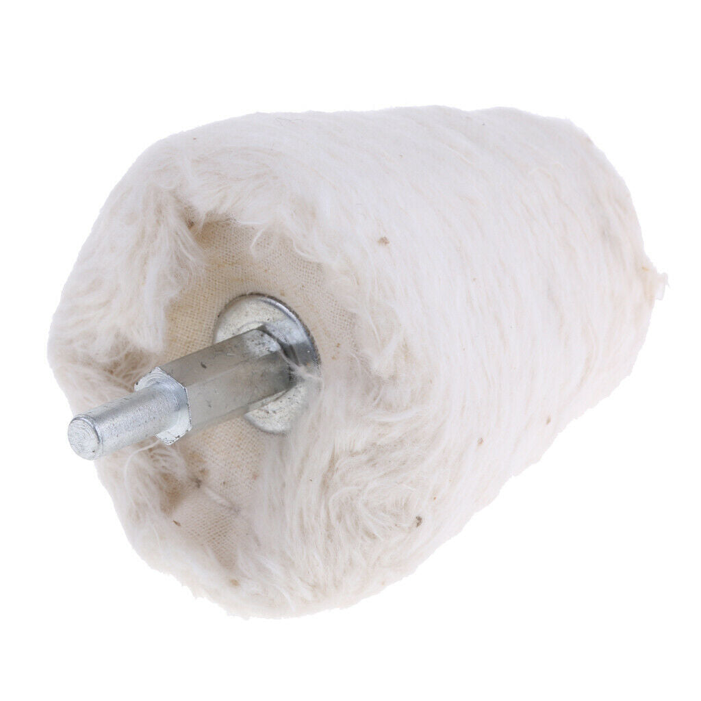 Polishing Buffing Wool Cotton wheel for Rotary Tool Accessory #6- 45x65mm