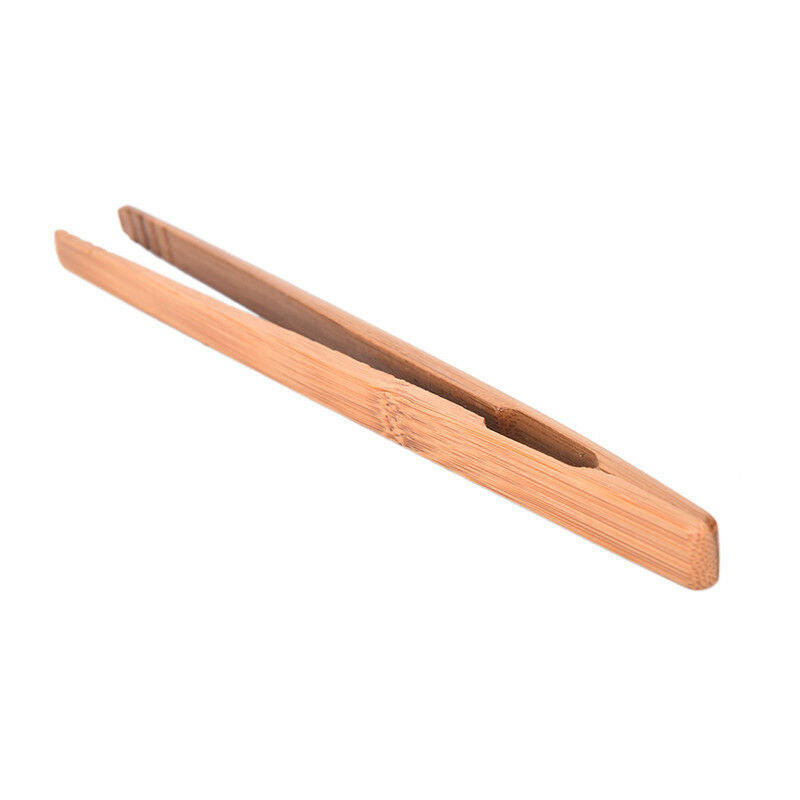 1Pc Anti-Static Bonsai Tool Tweezers Bamboo Wooden Micro Landscape Straigh DD