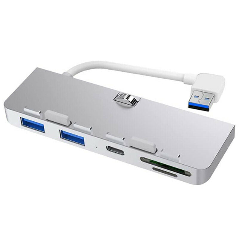 Rocketek Aluminum Alloy USB 3.0 Hub 3 Port Adapter Splitter with SD/TF Card ReZ7