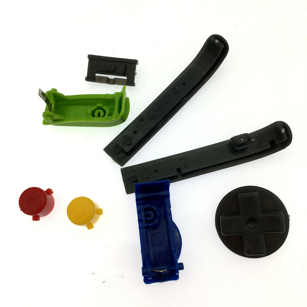10 Sets Colourful LR AB D-Pad Buttons set For Game Boy Advance GBA Console
