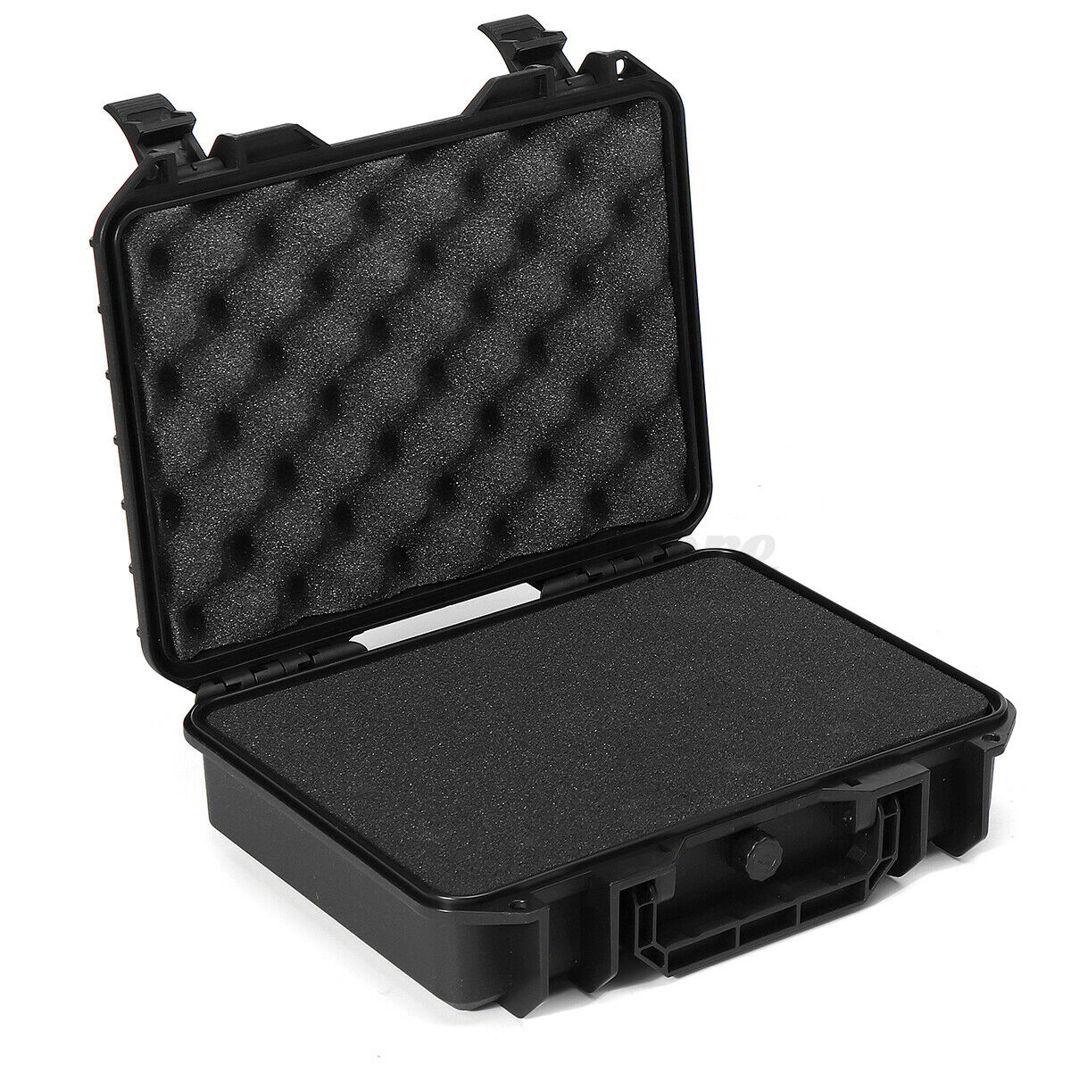 230mm Waterproof Storage Box Plastic Hard Carry Tool Case Photography W/Sponge