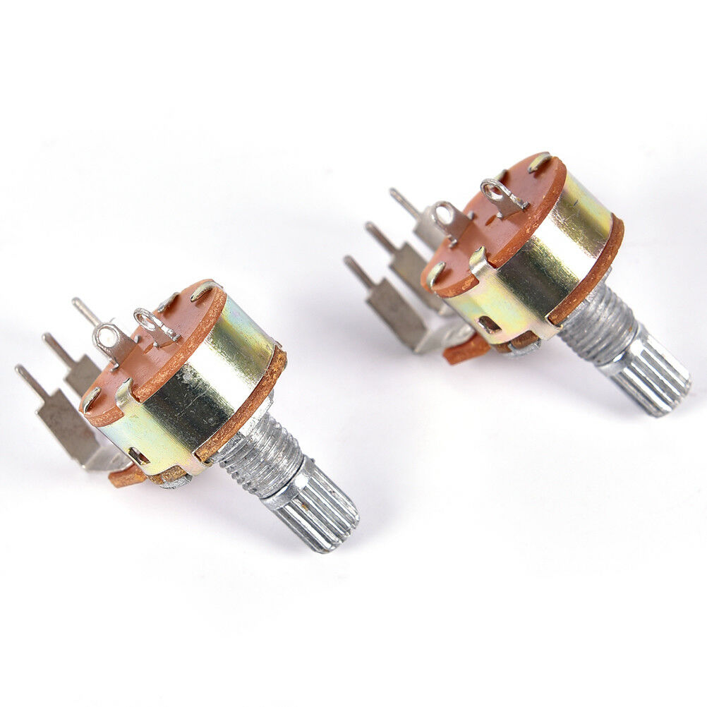 5PCS WH148 Single Potentiometer 500K Potentiometer With Fine B500K Switc.l8
