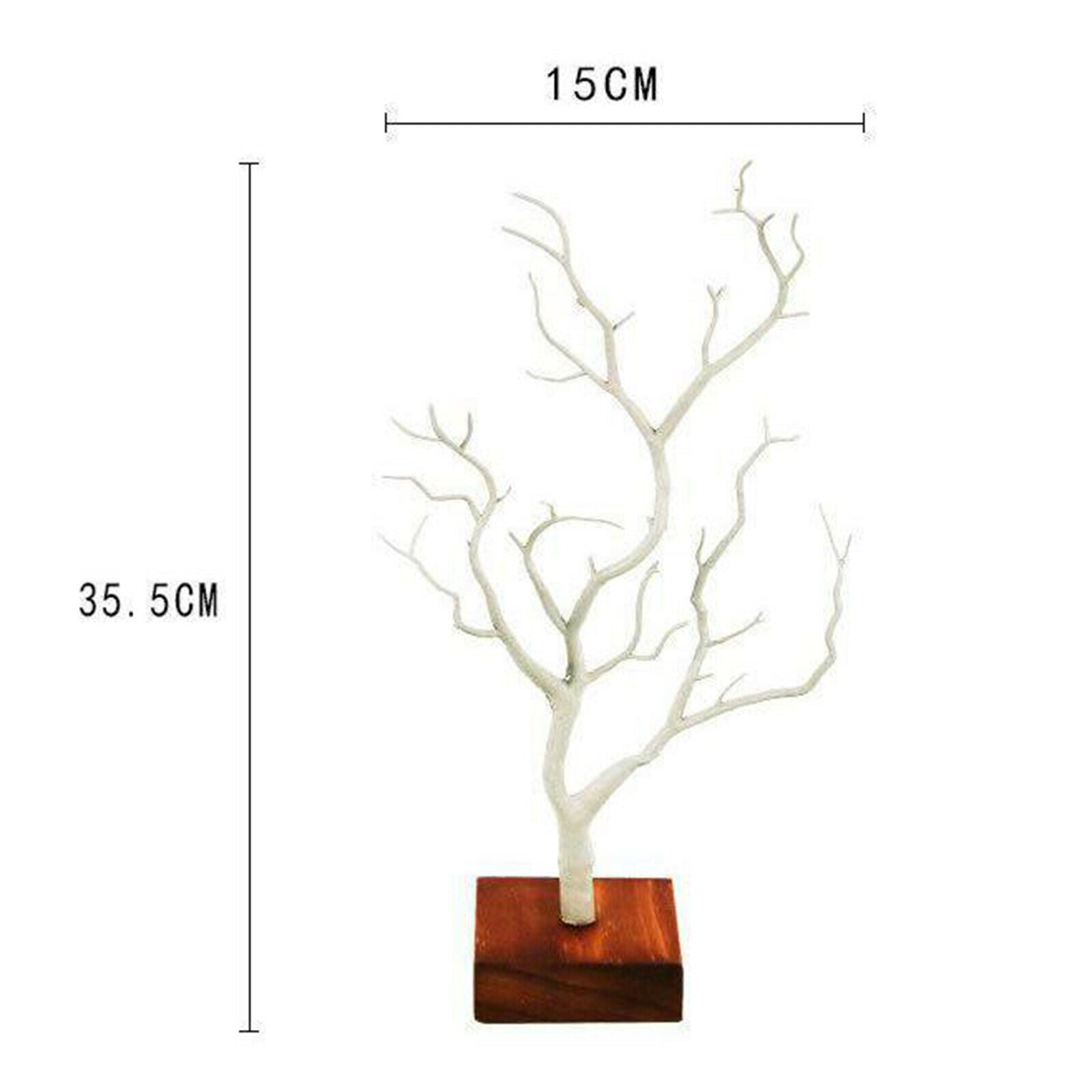 Large Jewelry Tree Stand Display Necklace Ring Earring Hanging Holder Shower