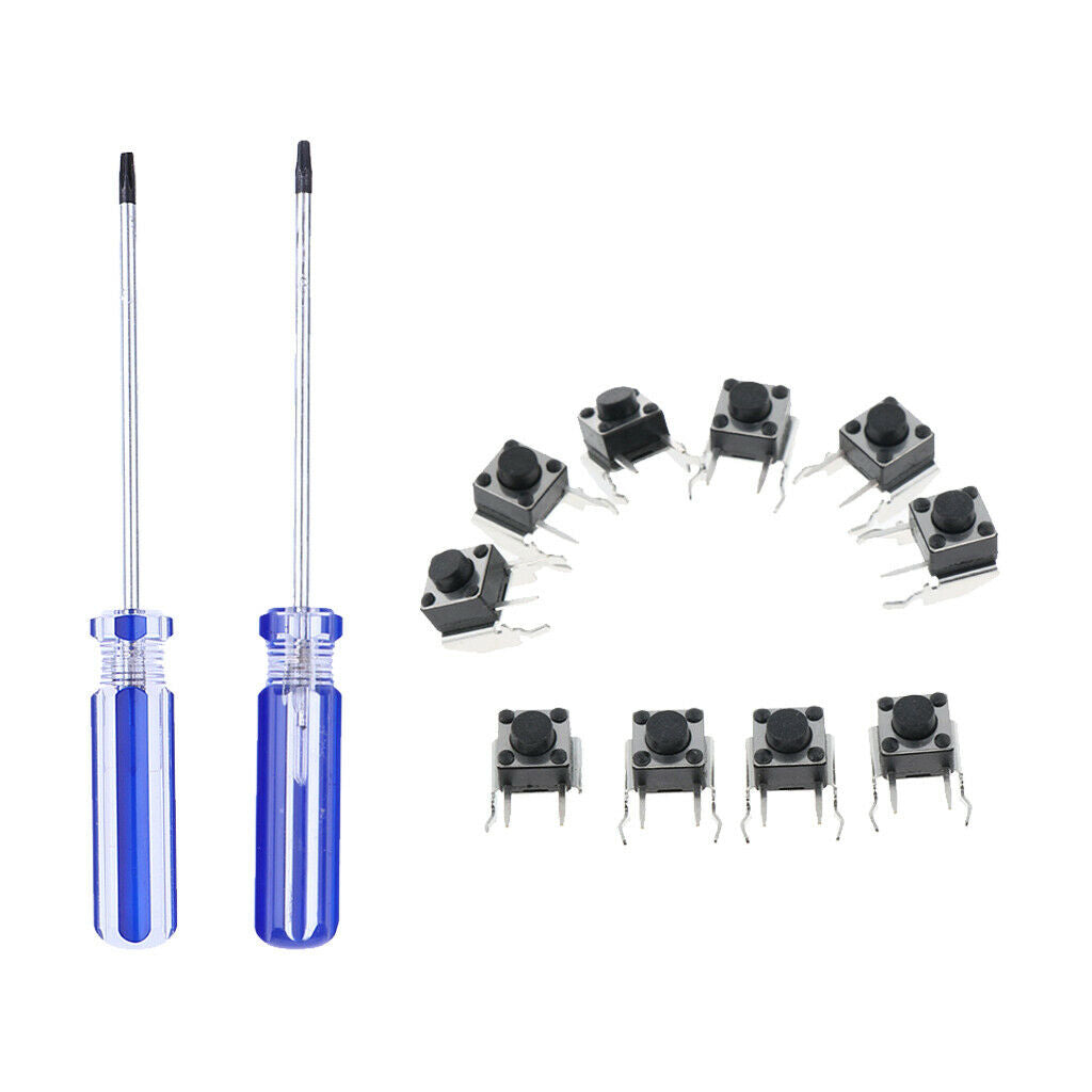 10x LB RB Tactile Switch Bumper Button with Tool For   360   Controller