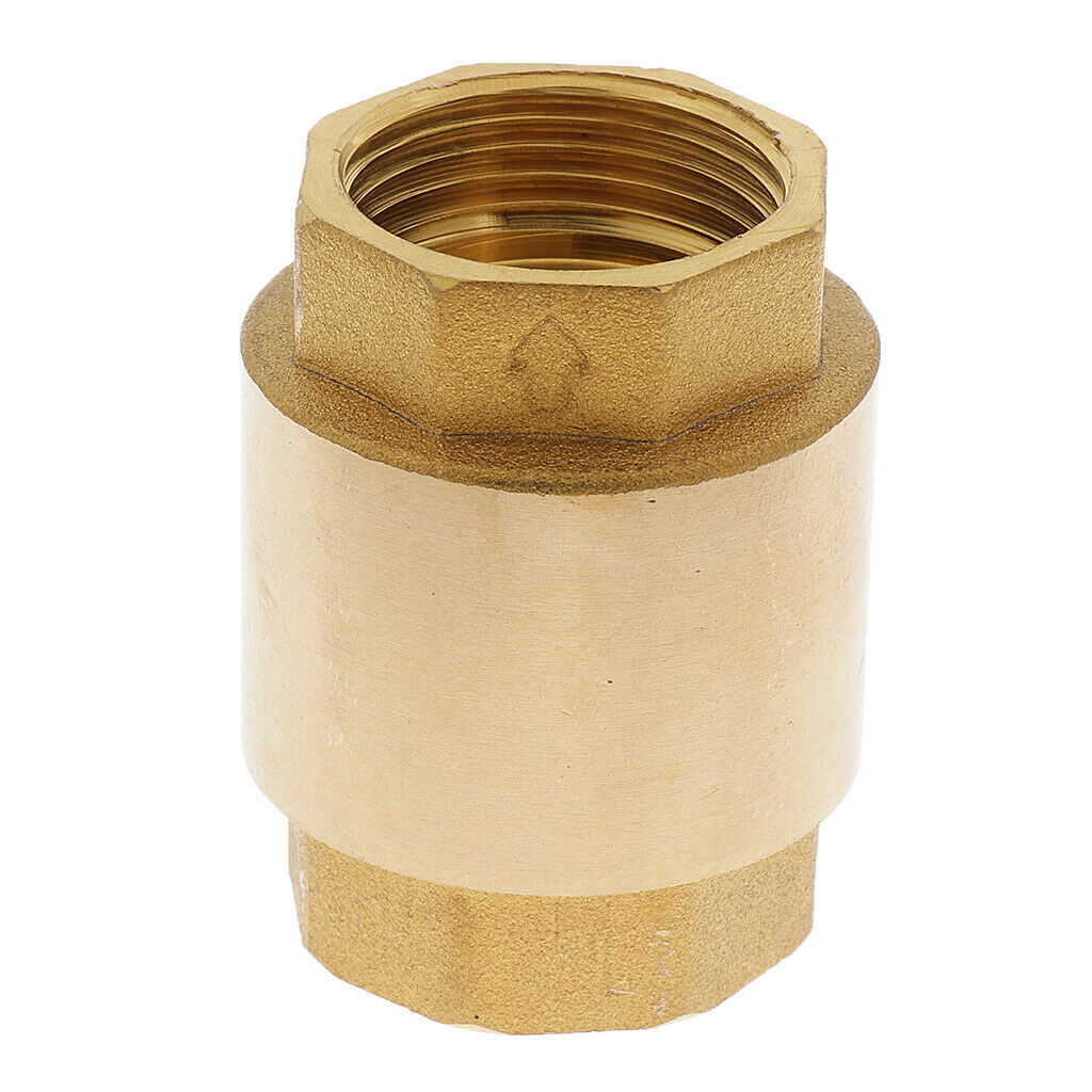 One Way Non-return Check Valves Water Air Gas Pump Accessories 3/4 Inch