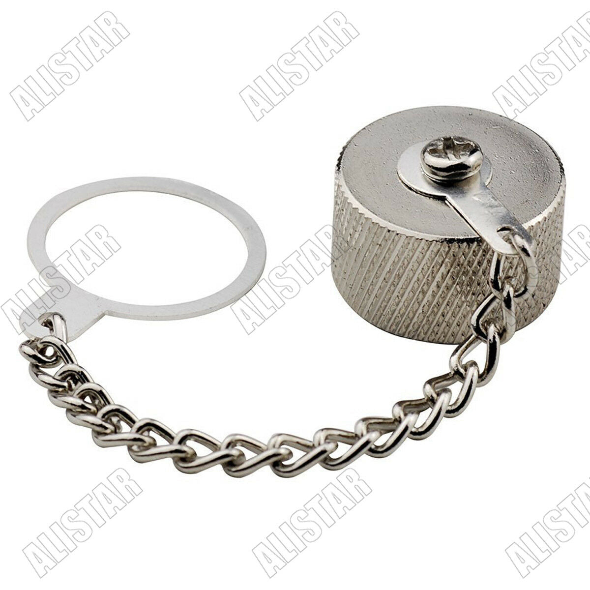 10Pcs Protective Cover Dust Cap For N Female Jack RF Connector With Ring Chain