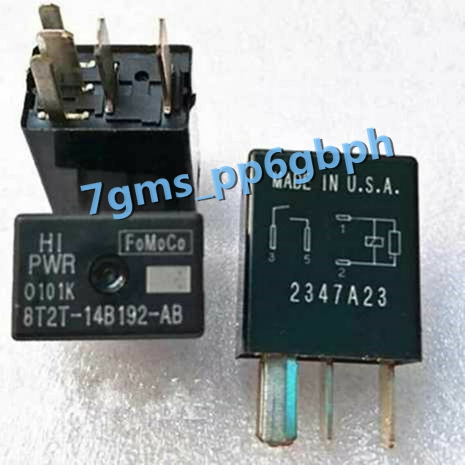 2 PCS NEW FOMOCO Automotive Relay 8T2T-14B192-AB