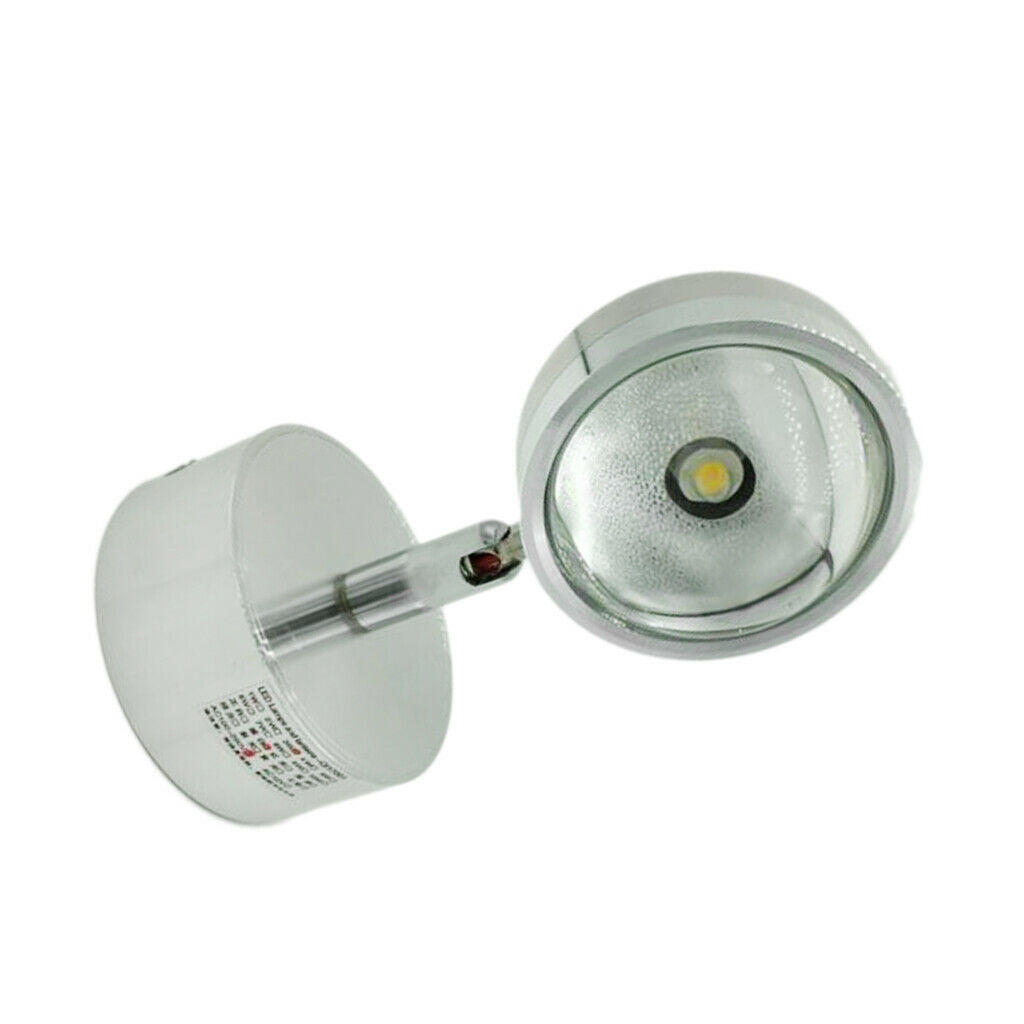 AC85-265V3W LED 360 Degree Rotation Crystal Creative Hallway Wall Light