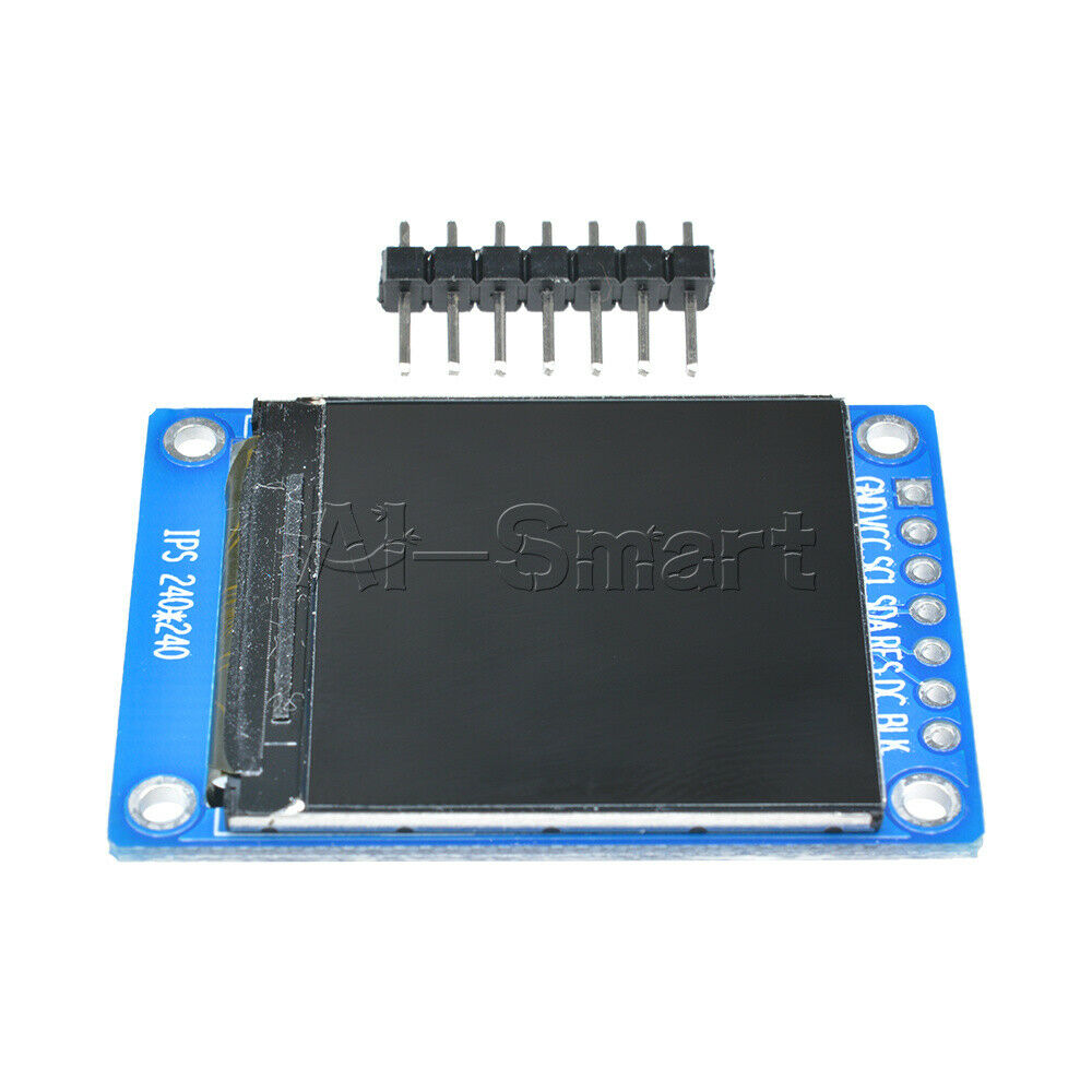2* 1.3 Inch 240*240 Color IPS TFT LCD Display Screen Module ST7789 7Pin SPI Port
