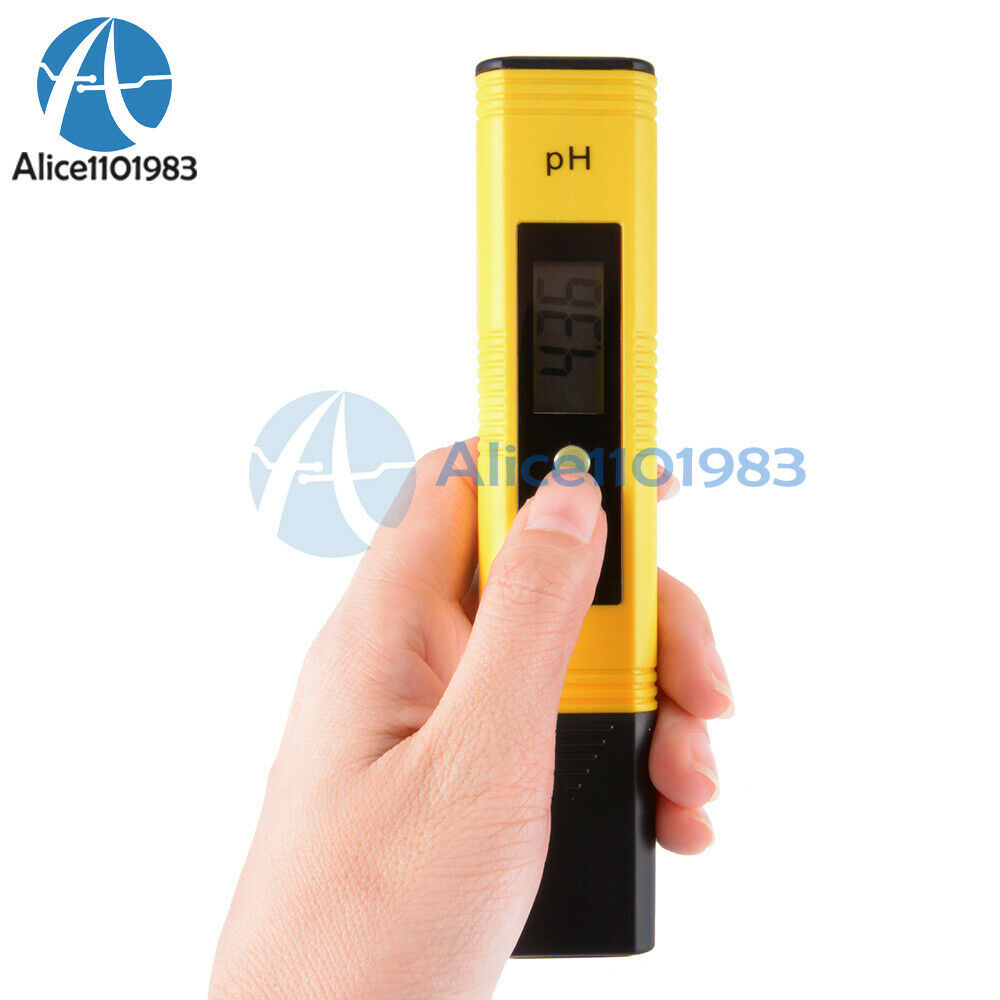 Digital LCD PH Tester Aquarium Pool Water Urine Wine Pen Monitor Protable