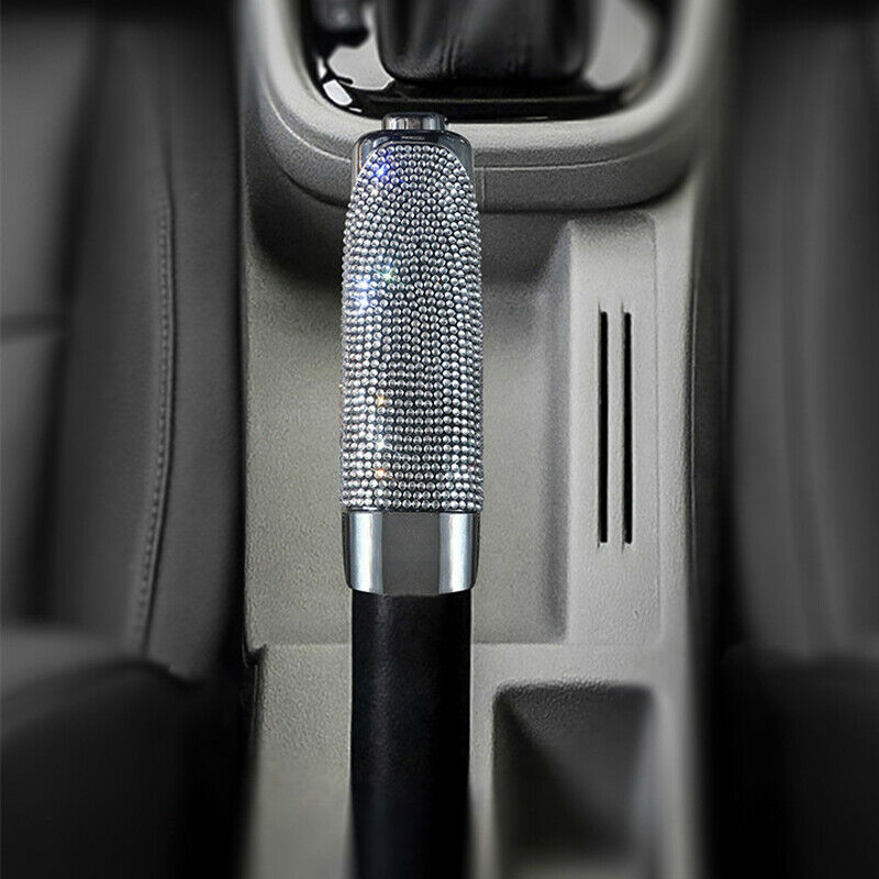 1PCS Bling Crystal Design Car Handbrake Cover Sleeve Protector Auto SUV Vehicle