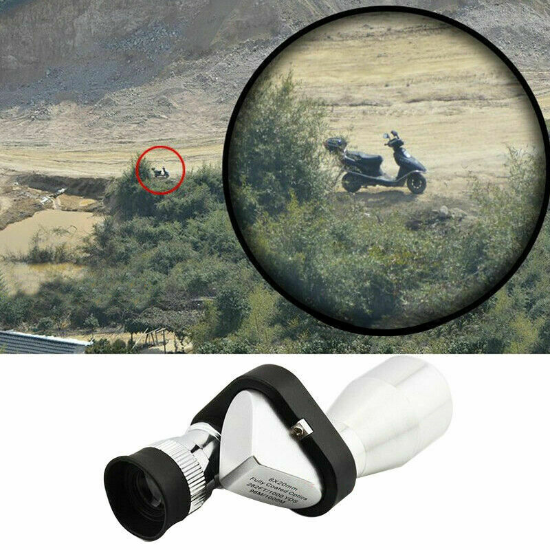 8X HD Mini Telescope Night Vision Single Barrel High power Low-light Monocular