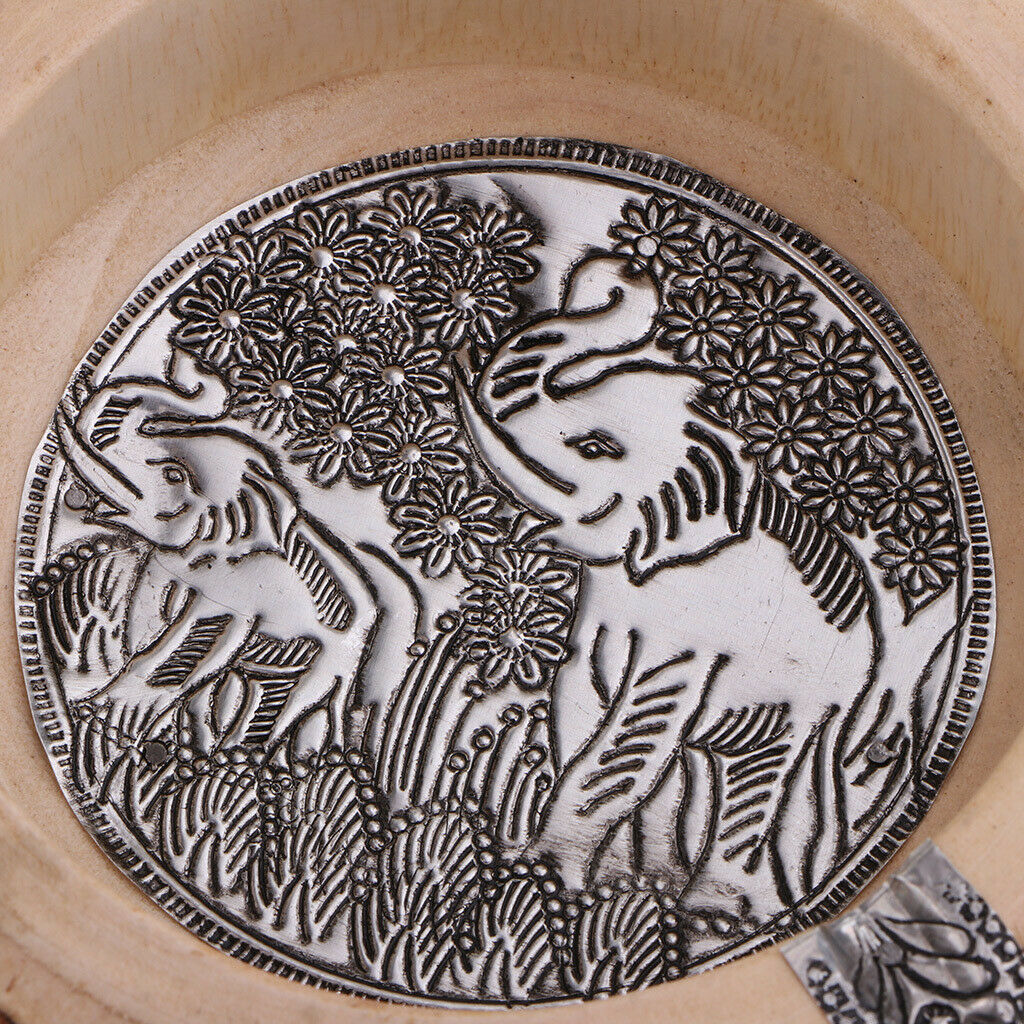 Southeast Asia Style Ash Tray Cigarette Smoke Holder Wood Ashtray 15 x 6cm