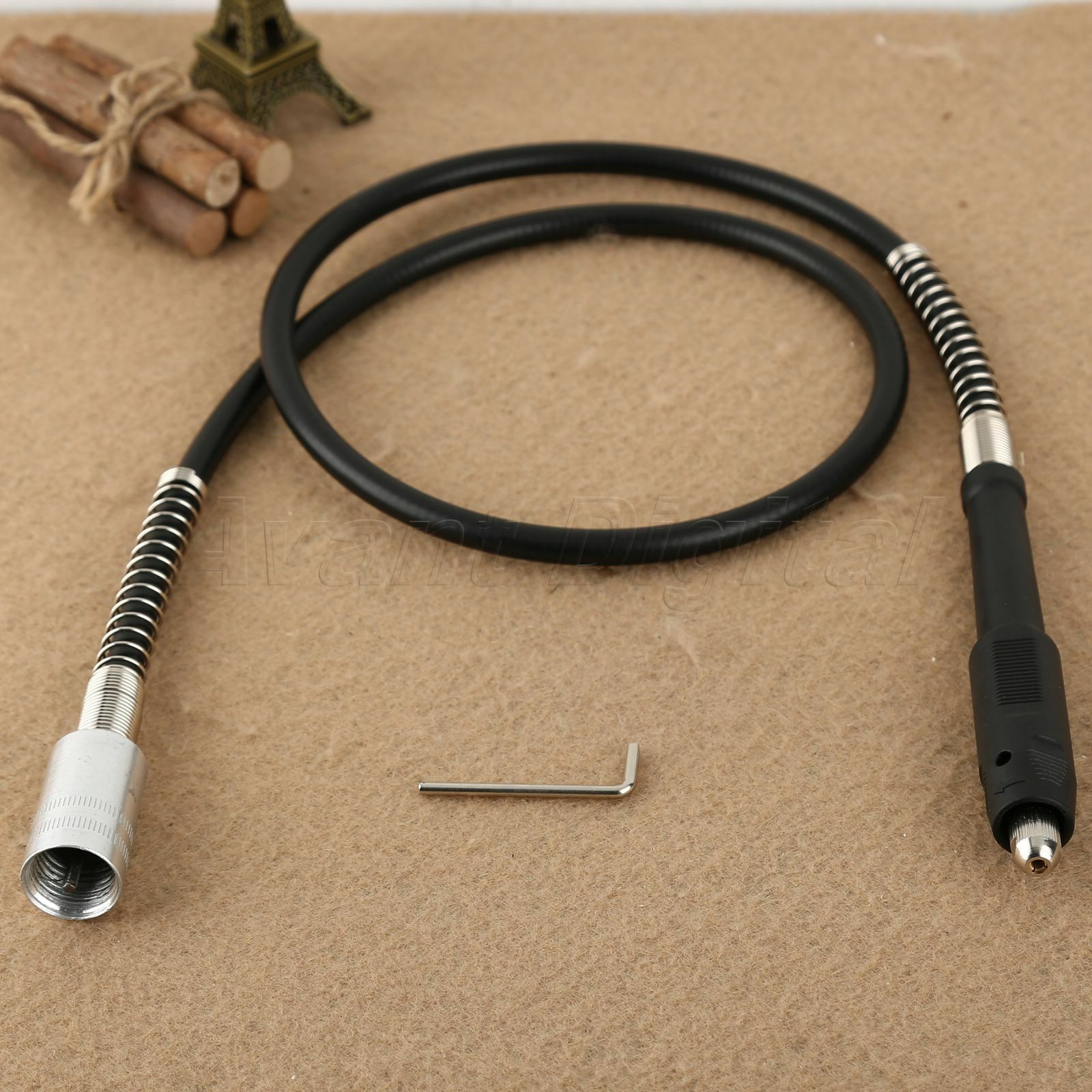 19x2mm Flexible Shaft  Sanding Polishing Carving Rotary Grinder Tool For Power