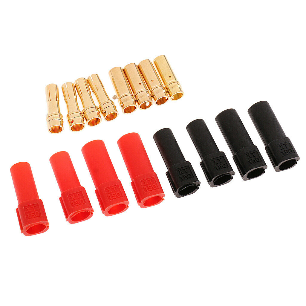 10 Pair XT150 Male Female Plug Banana Plugs Socket For Drone Battery Adapter