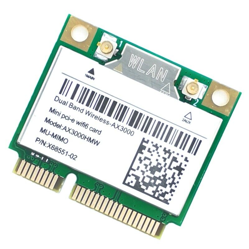 Mini PCI-E AX200 AX3000 Wi-Fi 6 Wireless Adapter Dual Band Bluetooth 5.1 Wifi X9
