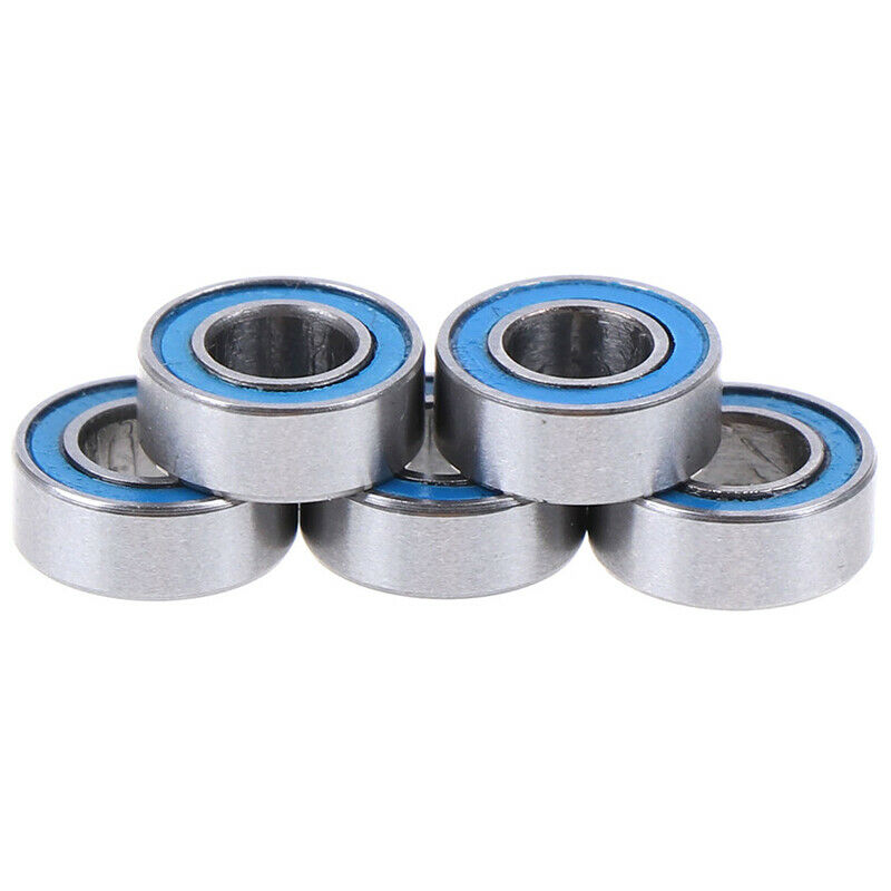 5Pcs Blue 4*8*3mm MR84RS MR84-2RS 4x8x3mm rubber sealed ball bearing]TEUSW HaSJ