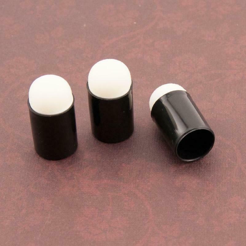 Mini Ink Paints Mixing Blending Tools Round Replacement Foams Brush for Paper