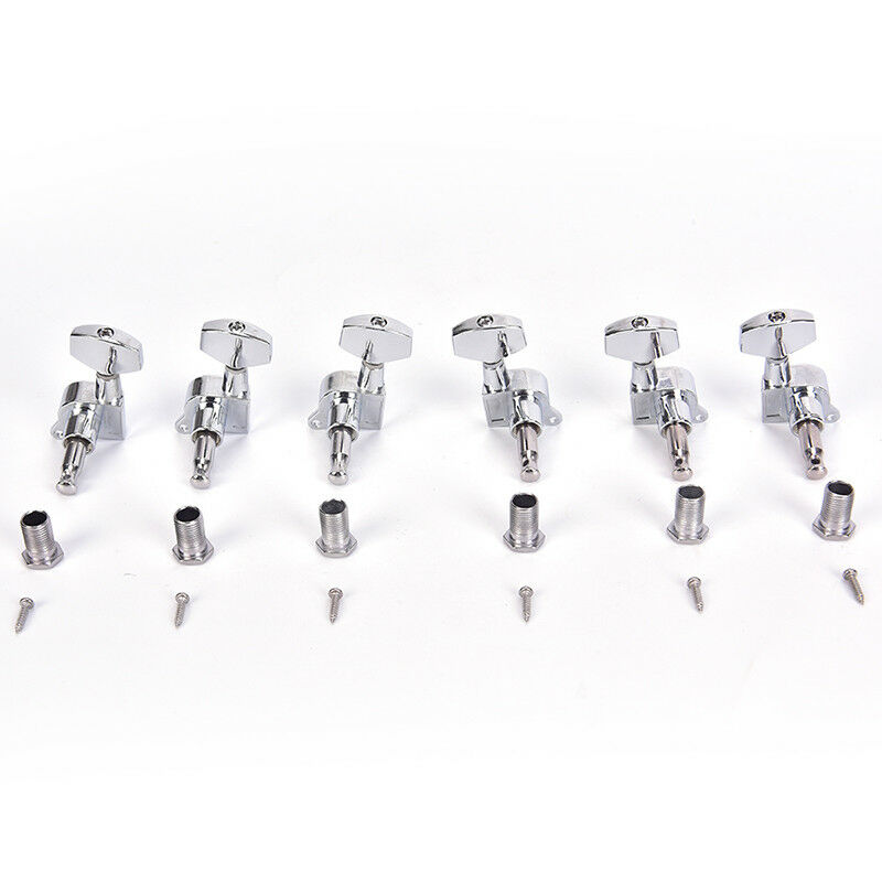 6pcs Guitar Sealed Peg Tuning Pegs Tuner Machine Heads for Acoustic Guit WRJCDF