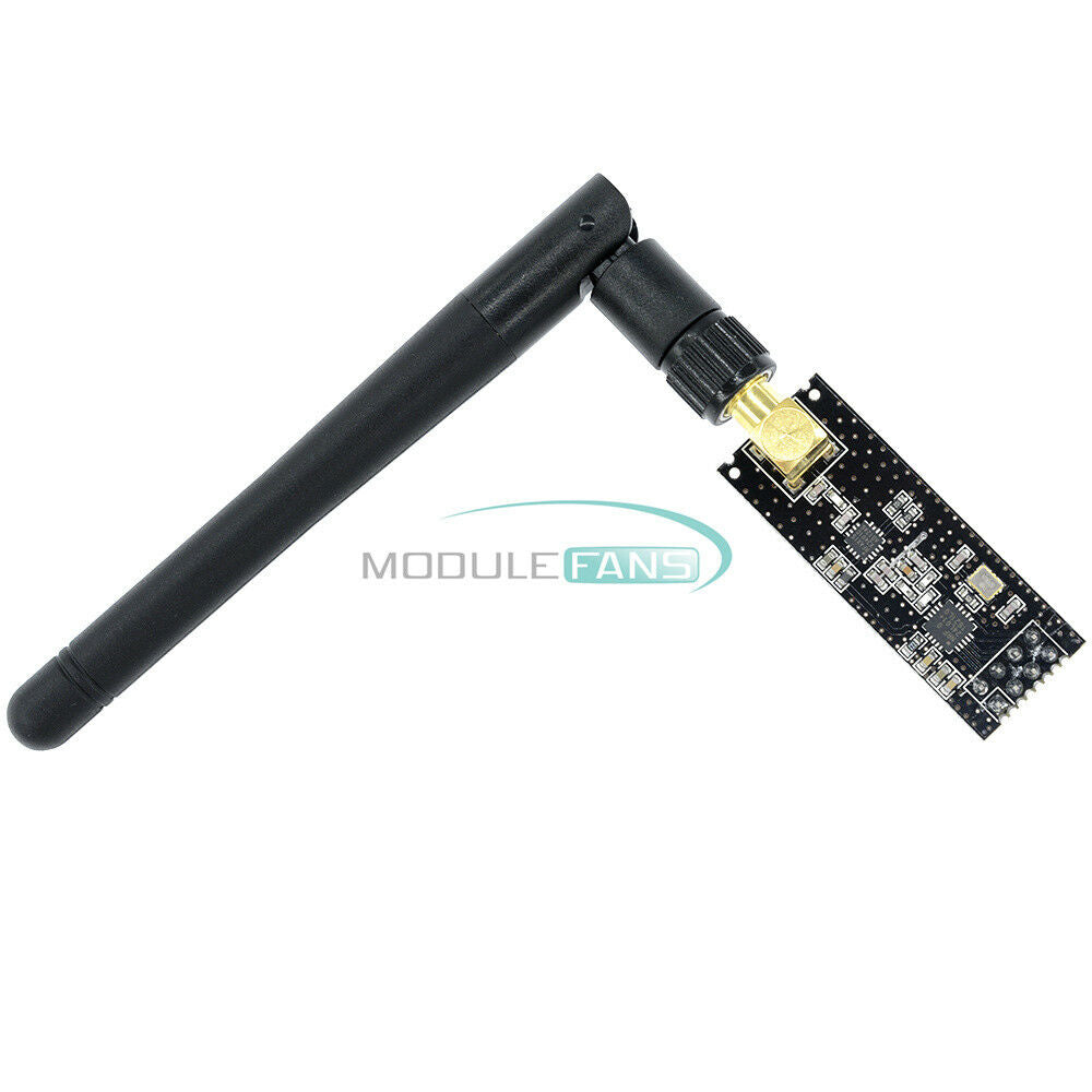 10PCS 2.4G NRF24L01+PA+LNA SMA Antenna Wireless Transceiver Communication Module