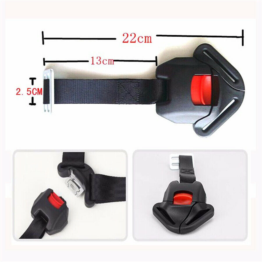 5 Points Harness Baby Car Seat Safety Belt Child Seat Belts Set Universal Black