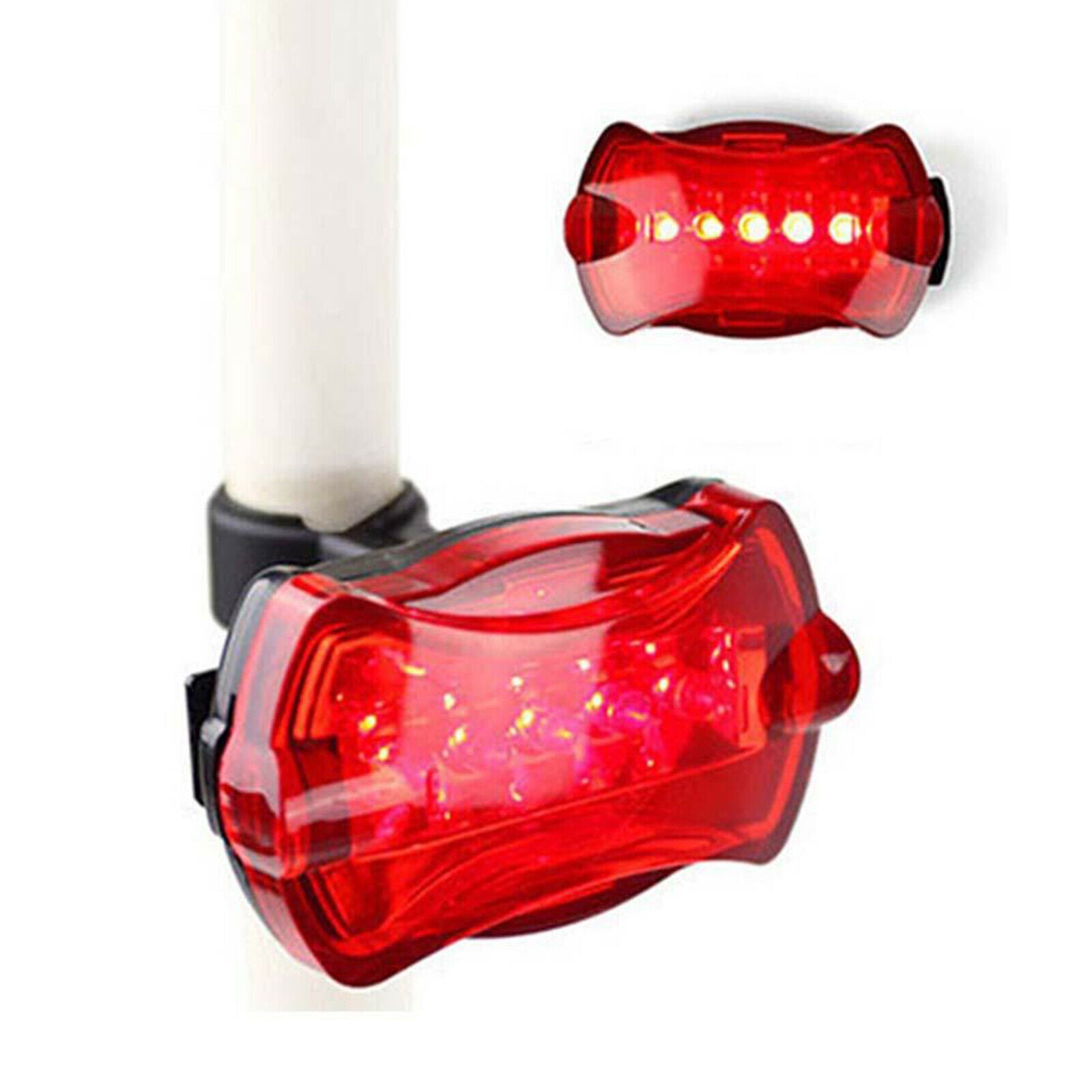 Super Bright Battery Powered LED Bike Rear Light MTB Road Bike Safety Cycling