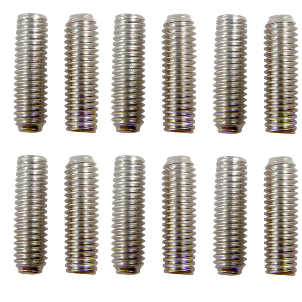 12 Pcs Electric Guitar String Lock Hexagon Screws for Tremolo Bridge System