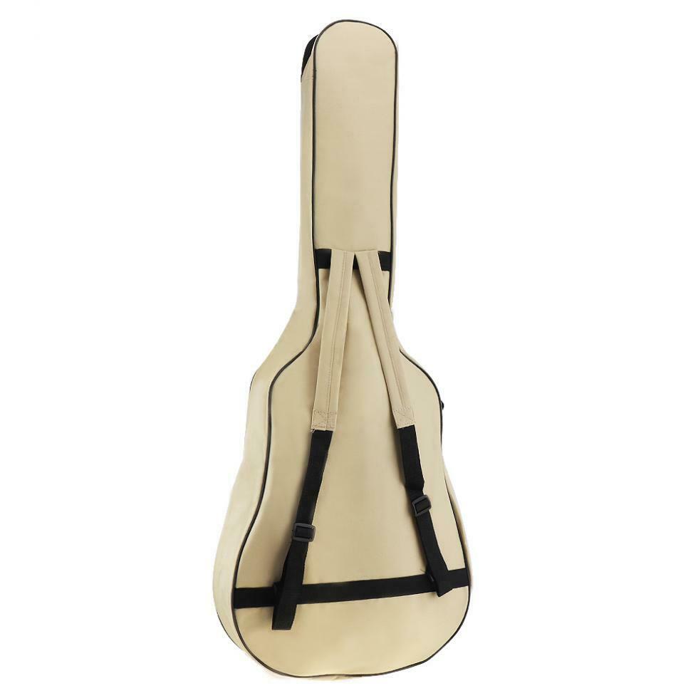 40/41'' Oxford Fabric Guitar Gig Bag Double Straps Padded Waterproof Backpack
