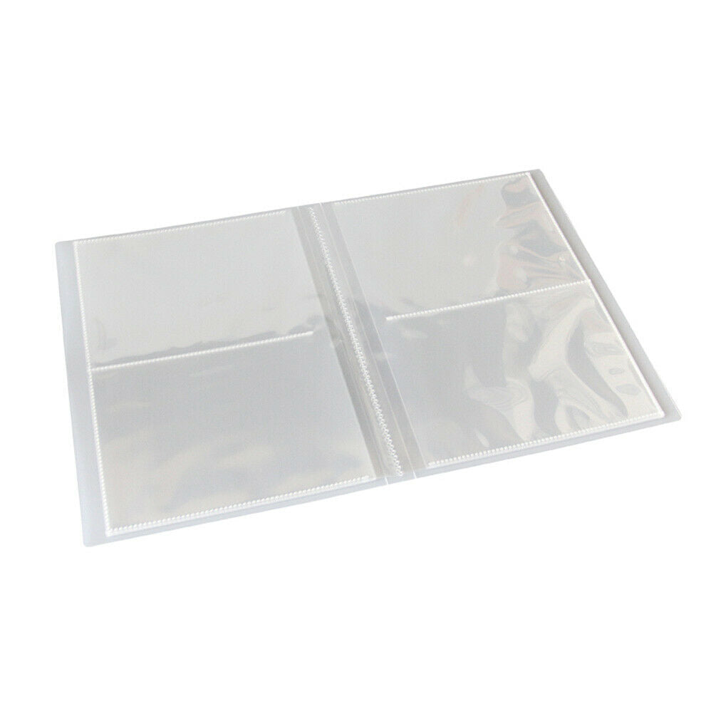 80 Pcs Clear Stamps & Die Storage Box Seal Album Pocket Holder Organizer Crafts