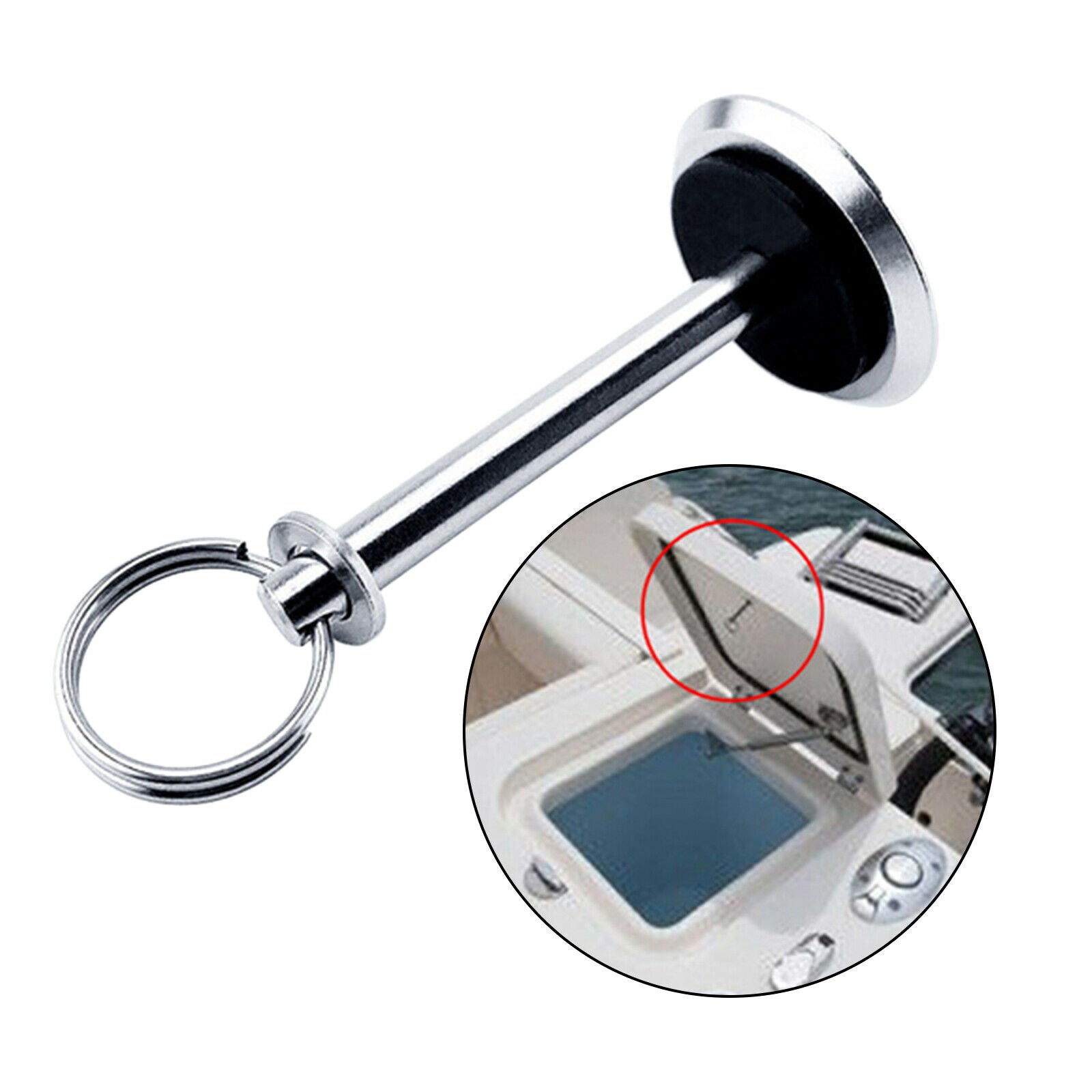 Hatch Cover Pull Handle Lift Pull for Boat Fishing Engine Cover Loft Ladders