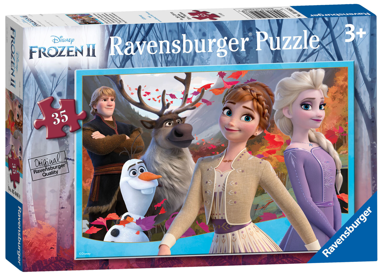 05046 Ravensburger Disney Frozen 2 Jigsaw Puzzle 35 Piece Elsa Anna Olaf Age 3+