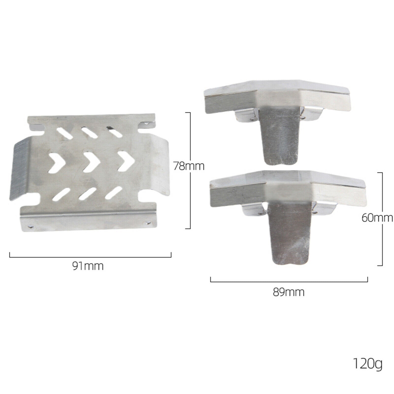 1 Set RC Chassis Armor Guard Plate for LOSI LMT 4WD Solid Axle Monster Cars