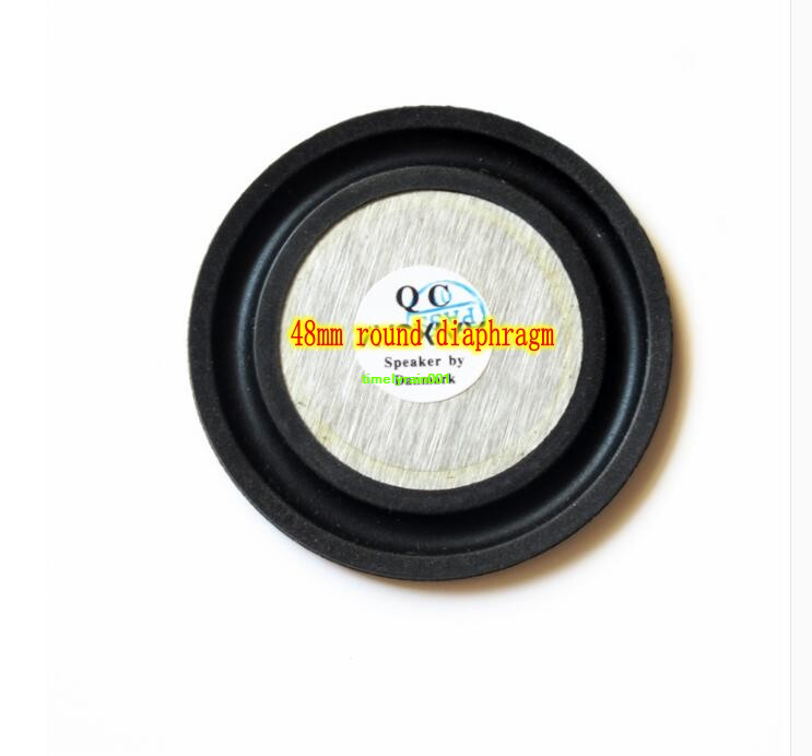 2pcs 48mm Bass vibration plate woofer radiator passive speaker Diaphragm