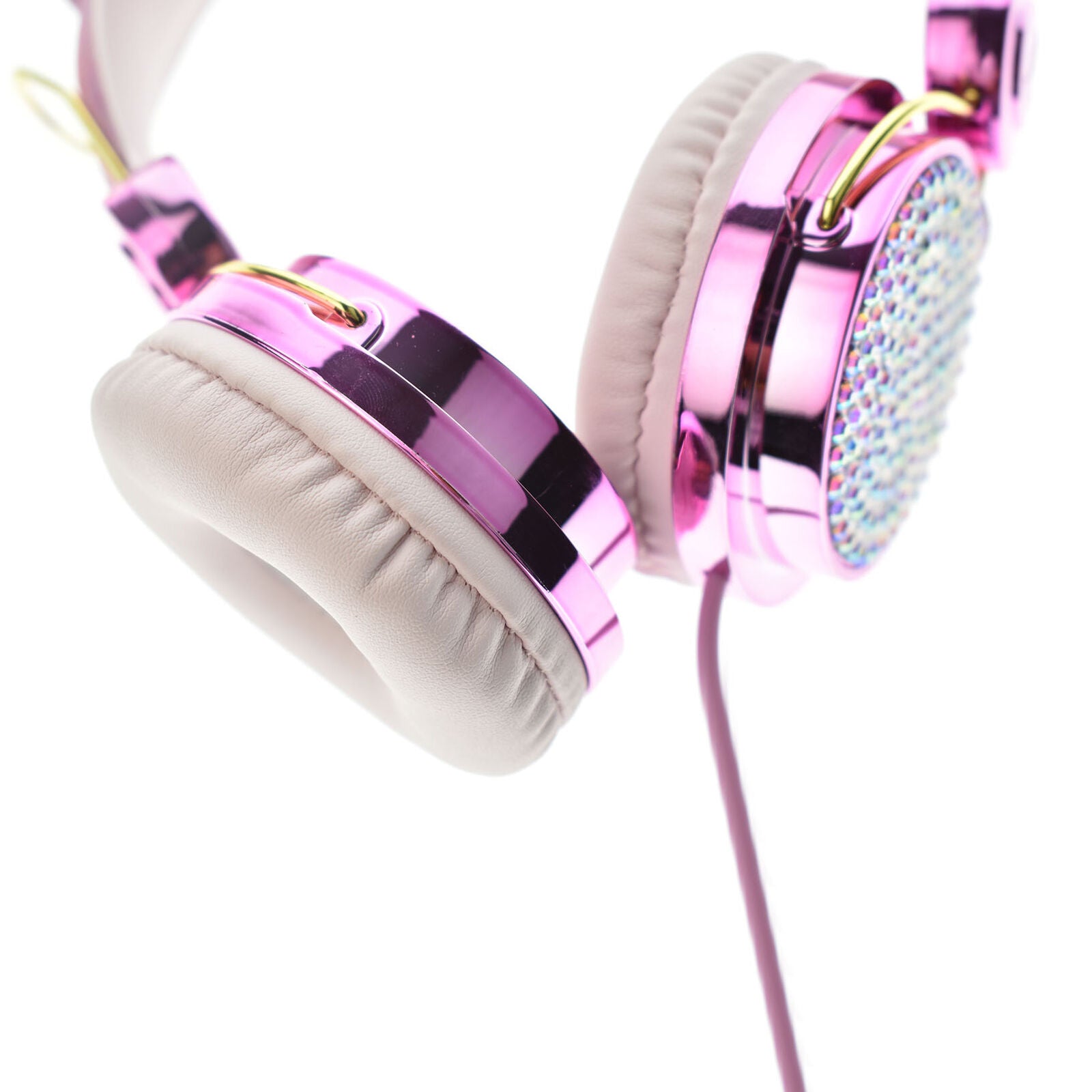 Bluetooth 5.0 Wireless Unicorn Ear Headsets LED w/Mic Headphones For Kids Girls