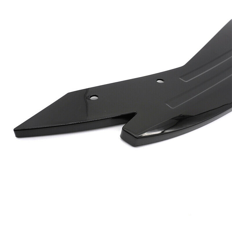 Car Corner Side Lip Rear Spoiler Blade Skirt Splitters Winglet Wings Diffuser