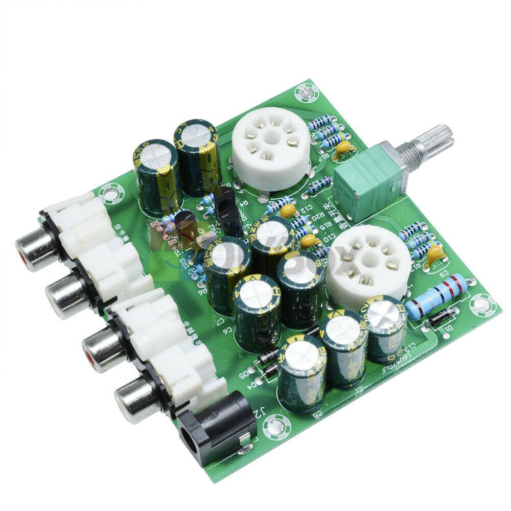 12V 6J2 Valve Pre-amp Tube PreAmplifier Board Musical Fidelity X10-D Circuit DIY