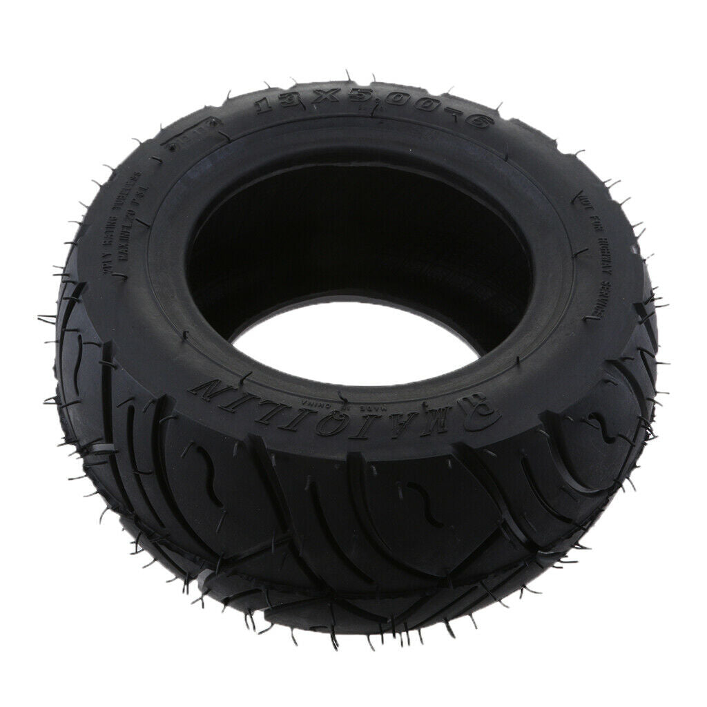 13x5.00-6 Wheel Tire Replacement for 168cc 4 Wheelers Dirt Quad and Go Kart,
