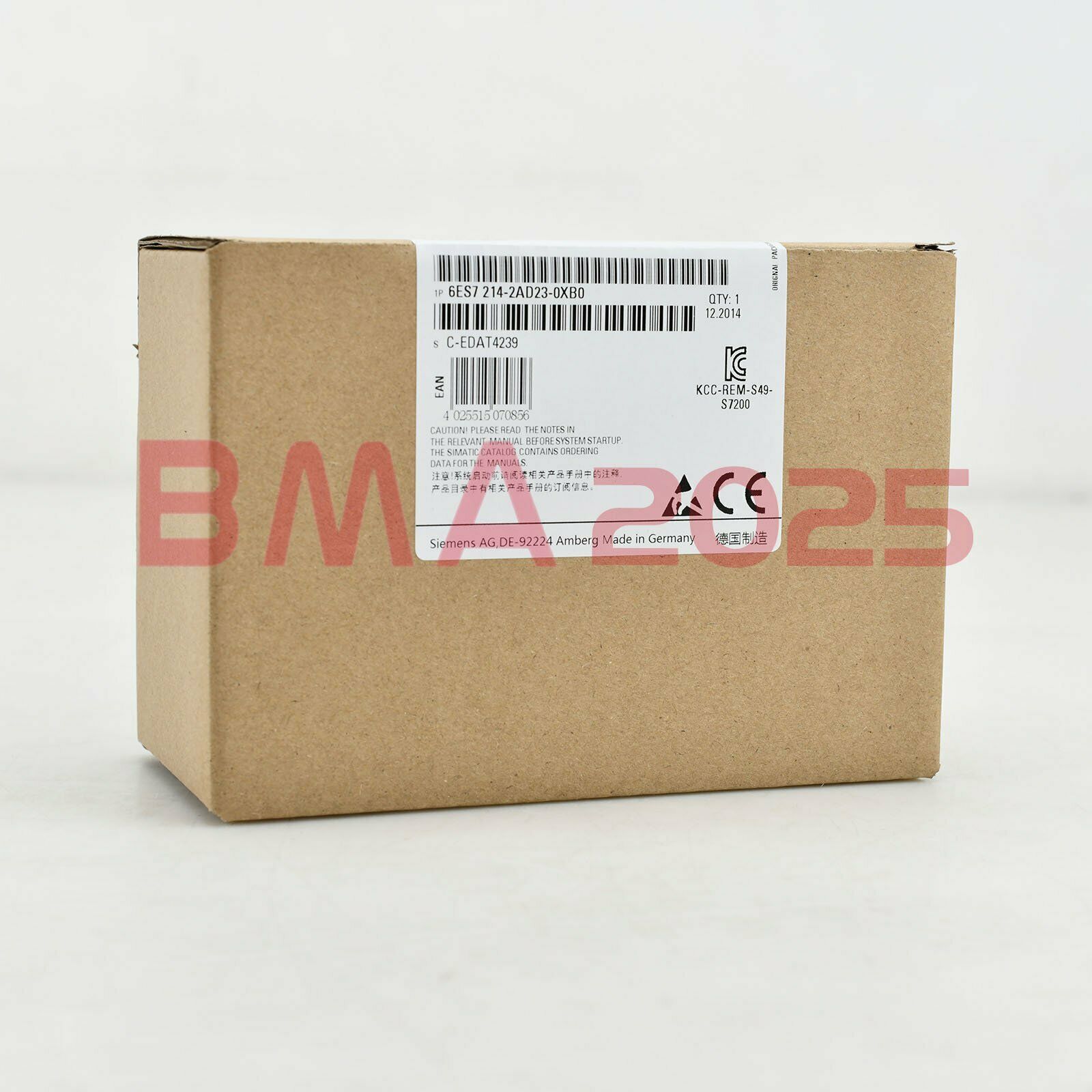 New 6ES7 214-2AD23-0XB0 6ES7214-2AD23-0XB0 1 year warranty free Ship SM9T