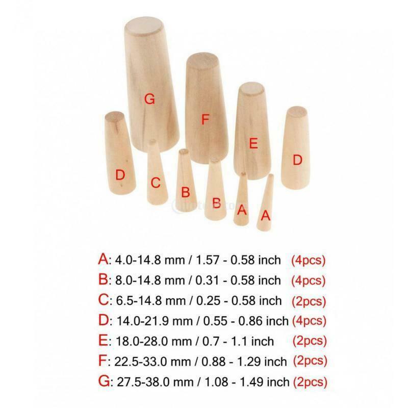 Set Of 20 Assorted Soft Emergency Wood Plugs For Marine/Sailing