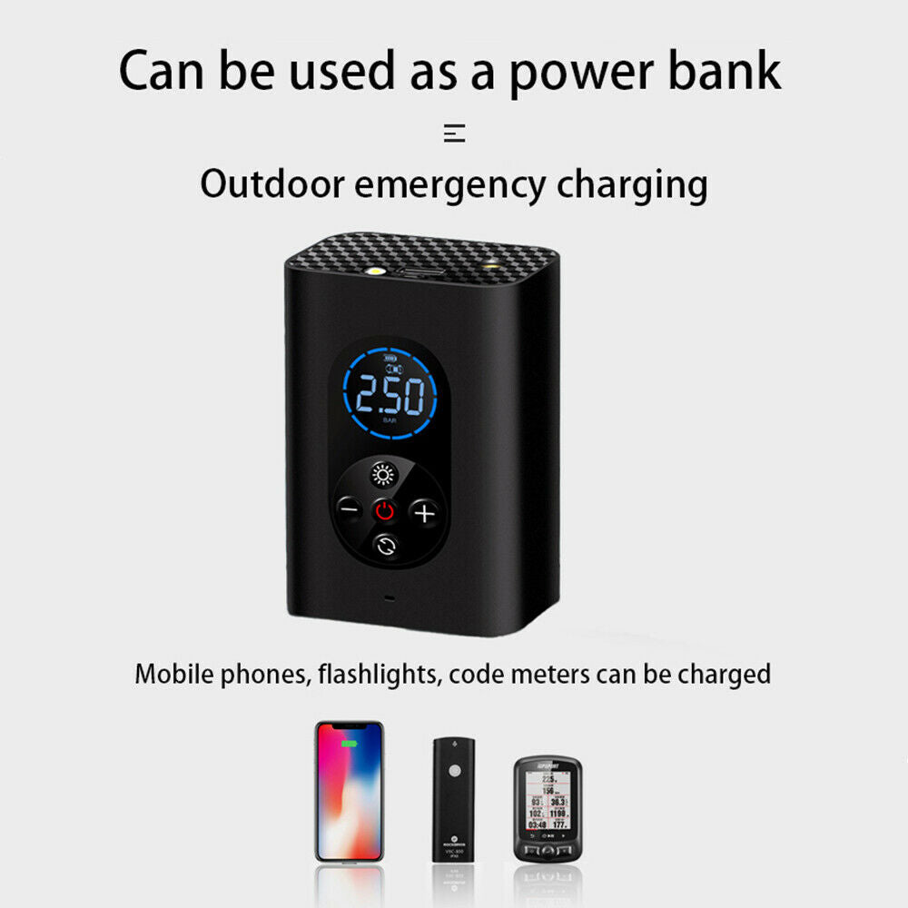 Air Pump Bicycle Tire Smart Wireless Electric Air Pump