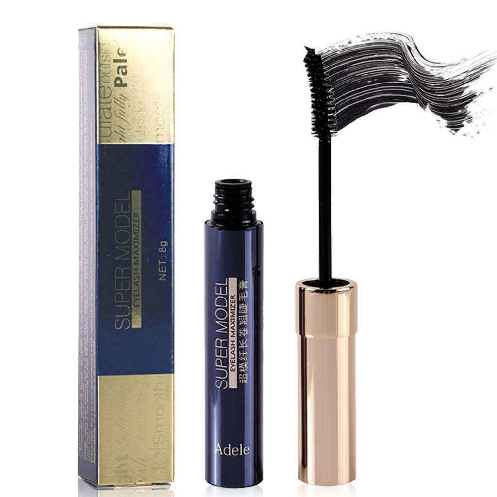 Waterproof Black Mascara Natural Thick Long Curling Eyelash Extension Makeup