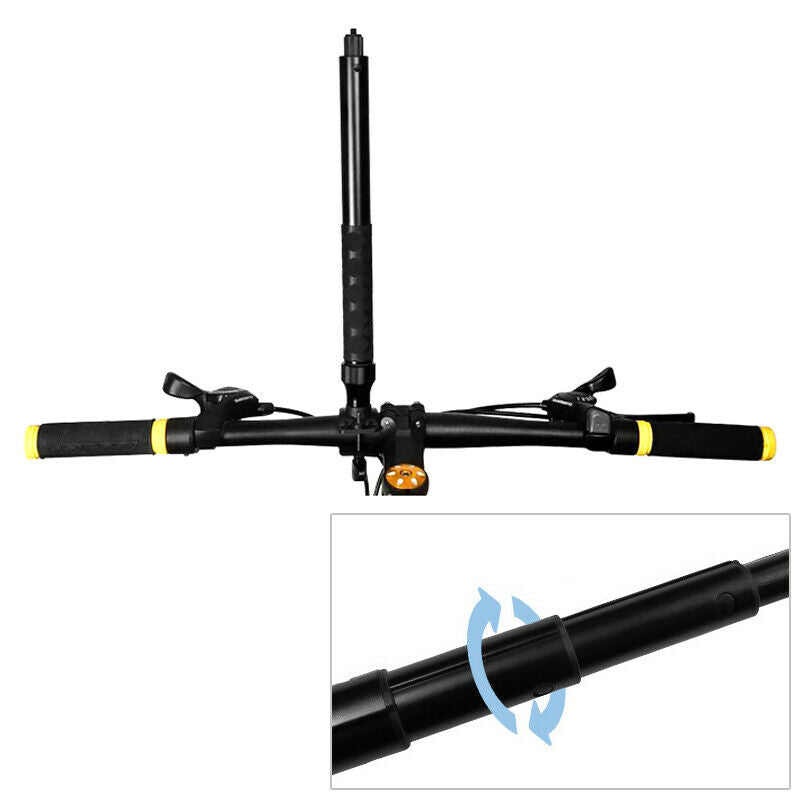 Cycling Handlebar Mounts Extension Bracket Adapter Base Alloy For Phone Camera
